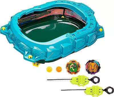 BEYBLADE - Burst Quadstrike Light Ignite Battle Set With  Stadium 2 Spinning T • $169.50