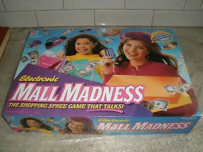 New Milton Bradley Electronic Mall Madness Game 1996 Complete Open Box • $199.99