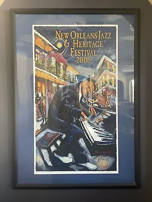 2006 SOLD OUT New Orleans Jazz Fest Poster • $530