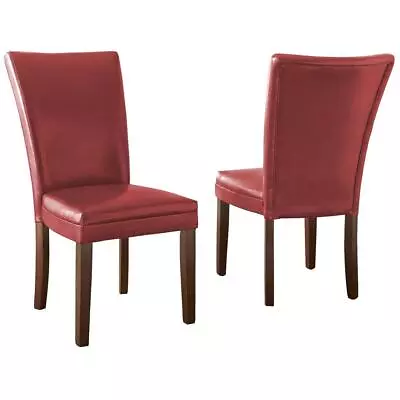 Hartford Parsons Chair Red - Set Of 2 • $181.40