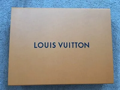 Authentic Louis Vuitton Magnetic Empty Gift Box W Defect 18.5”x 14”x 3 ” • $22