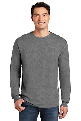 Gildan 5400 5.3 Oz Heavy Cotton Long Sleeve T-Shirt Blank Plain Tee S-3XL G5400 • $20.95
