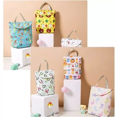 Waterproof Nappy Bag Canvas Dry Bag Portable Baby Diaper Bags • £4.99