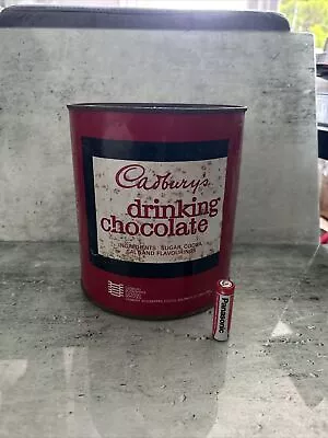 Vintage Cadburys Drinking Chocolate Tin Rare 41b Catering Pack • £12.99