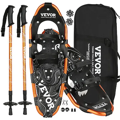 VEVOR 30  Light Weight Snowshoes With Poles & Carrying Bag For Women Men Youth • $25.99