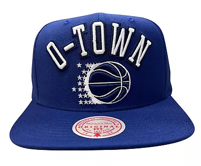 Men's Mitchell & Ness Blue NBA Orlando Magic ZZ HWC Snapback - OSFA • $24.95