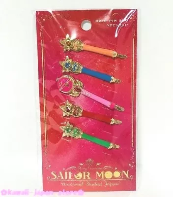 Sailor Moon Make Up Wand Rod Design Hair Pin Set USJ Universal Studios Japan • £52.25