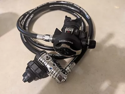 Scubapro MK25EVO/S620 Ti Regulator Set W/ Long Hose DIN - Scuba Diving - Halcyon • $725