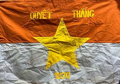 Flag  VC Vietcong NVA NLF North Vn Army Flag To Win In 1970 Year Viet Cong  A13 • $32