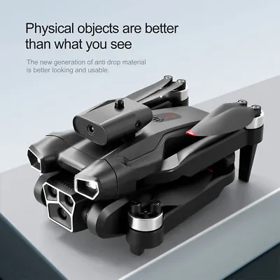 5G 8K GPS Drone HD Dual Camera Drones WiFi FPV Foldable RC Quadcopter +2 Battery • $89.99