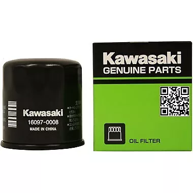 Kawasaki ZX10R ZX6R ER6 GPZ ZZR Ninja Canister Oil Filter New 160970008 • £11.99