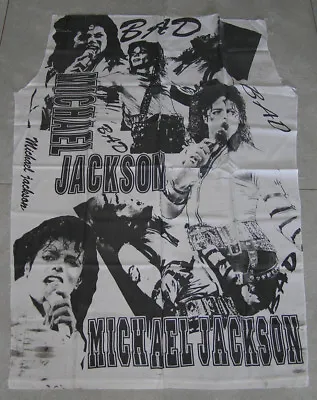 Michael Jackson Bad 95x65 Cm Huge FLAG Poster Banner  Official ORIGINAL 1995  • $49.99
