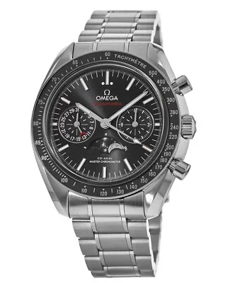 New Omega Speedmaster Black Dial Stainless Men's Watch 304.30.44.52.01.001 • $9408