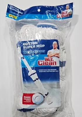 Mr. Clean 446997 Magic Eraser Super Mop White Refill Supermop New • $19.95