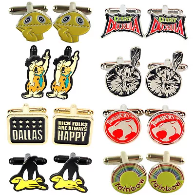 £2.50 • Buy Funky Retro Novelty Cufflinks. Wedding Gift Idea For Him Man Husband Father Dad
