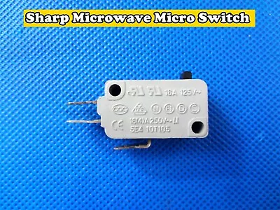 Sharp Samsung Microwave Oven Spare Parts 3 Pins Micro Switch16A 250V (D125) Used • $5.56