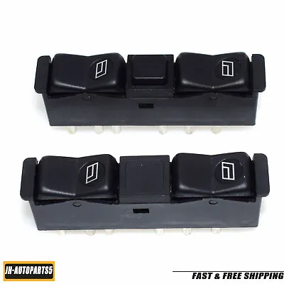 Fit Mercedes W123 W201 W126 0008208110 0008208210 Power Window Switch Left Right • $17.65