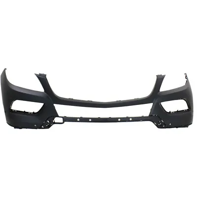 For Mercedes-Benz ML350 Bumper Cover 2012-2015 Front | Primed W/Parktronic Holes • $218.15