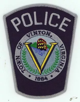 Vinton Police Virginia Va Nice Shoulder Patch Sheriff • $5.99