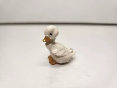 Hagen Renaker Ceramic Miniature Mini White Papa Duck Bird Animal Figure Figurine • $8