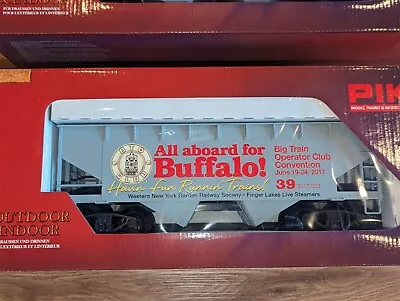 G Piko Buffalo Ny Covention Hopper Car Red Lettering 30044 Brand New In Box • $59