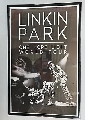 Linkin Park One More Light World Tour Poster Framed • £21.19