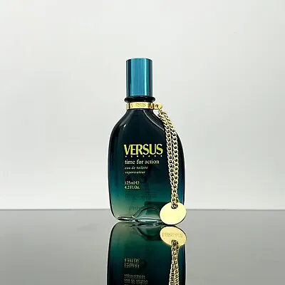 Versace VERSUS TIME FOR ACTION *UNISEX* 4.2oz-125ml EDT Spray DISCONTINUED (HD13 • $49.95