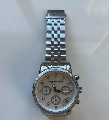 Michael Kors Ritz Silver-Tone MK5020 Wrist Watch For Women • $70