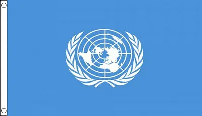 3' X 2' United Nations Flag UN World Peace Banner International Flags Banner • £4.99
