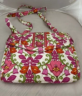 Vera Bradley Tablet Hipster Crossbody Shoulder Bag In Retired Lilli Bell • $5