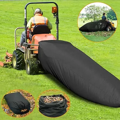 Large 112in Tractor Leaf Bag 54Cubic Feet Lawn Garden Mower Grass Sweeper Bag • $27.53