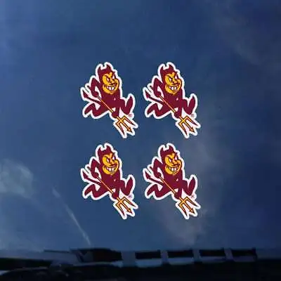 Arizona State Sun Devils Transfer Decals - Set Of 4 • $4.95