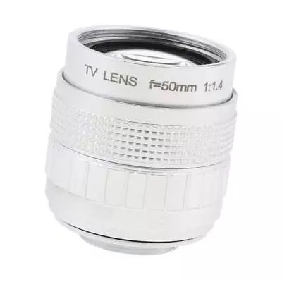 50mm F1.4 Lens With C Mount For Micro 4/3 For Olympus Panasonic Camera • $60.57