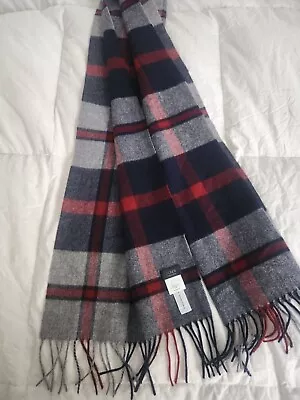 J Crew Scarf Cashmere Plaid NWOT 72  • $32