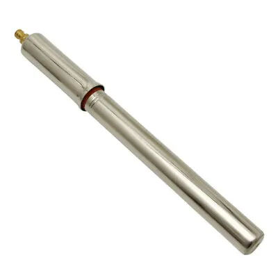 Vintage Silver Bike Pump Presta Schrader Traditionnal Hand Frame Road Classic • $11.95