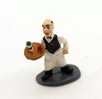 J Carlton By Gault French Miniature Figurine Waiter Holding Tray • $39.99