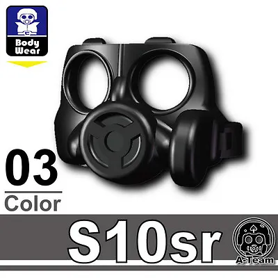 S10SR Army Gas Mask Compatible With Toy Brick Minifigures • $1.30