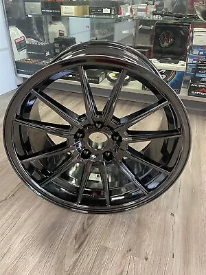 COSMIS R1 Black Chrome Wheel 19x9.5 +20mm 5x120 • $215