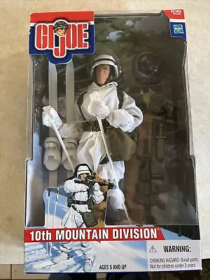 GI Joe 10th MOUNTAIN DIVISION 12  Action Figure Hasbro 2001  • $67.99