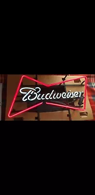 £900 • Buy Nos Budweiser Neon Sign And Pump Top With Transformer