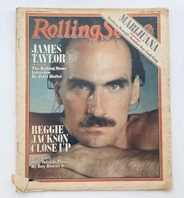 VTG Rolling Stone Magazine September 6 1979 Issue 299 James Taylor No Label • $19.95
