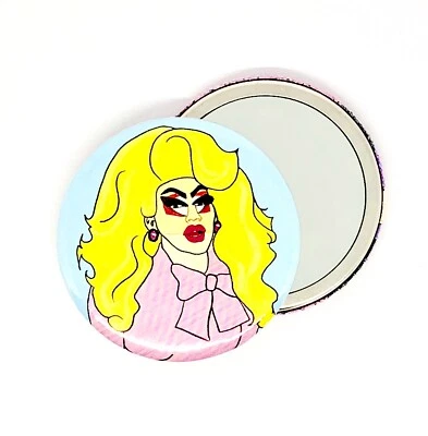 £3.95 • Buy Trixie Mattel Drag Queen Race Inspired Hand Pocket Mirror