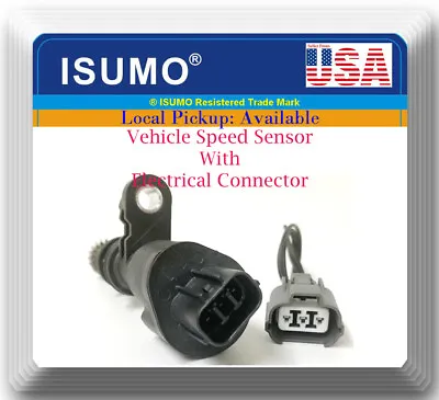 $22 • Buy Vehicle Speed Sensor W/Connector Fits: Honda Civic 1996-2000  Integra 2000-2001