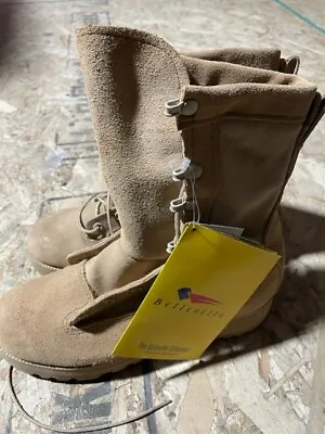 Belleville 790G Military Issue Desert Combat Boots Gortex Tan- Men 5.5 R/ W 7.5 • $37