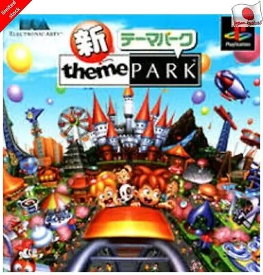 New Theme Park PS1 Victor Sony PlayStation 1 From Japan • $8.78