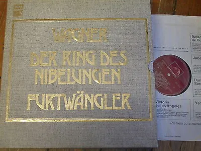 RLS 702 Wagner Der Ring Des Nibelungen / Furtwangler 18 LP Box • £120