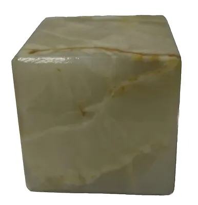 3  X 3  Marble Crafter Myrtus Onyx Cube • $55.99