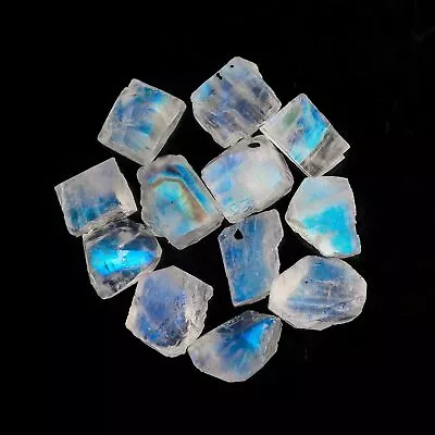 100% Natural Blue Rainbow Moonstone Facet Rough Specimen Old Stock Rough • $9.99