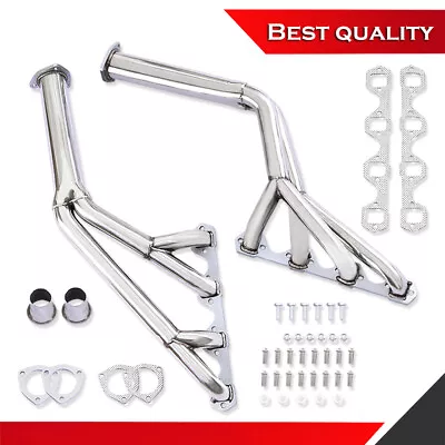 TRI-Y Exhaust Headers Suit Ford Mustang 260 289 302 64-70 Silver Stainless Steel • $179.95