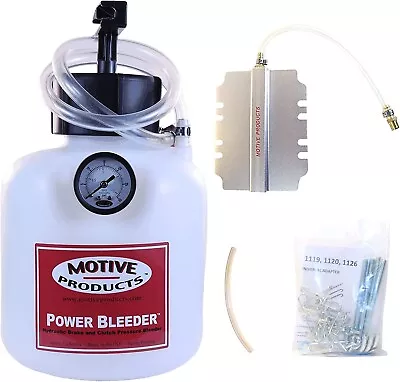 Motive Products 0105 Power Brake Bleeder With Adapter • $89.95